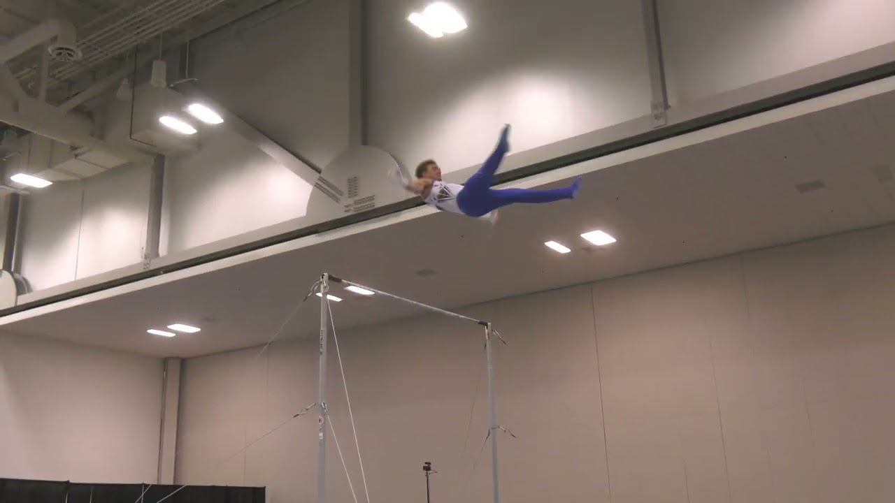 Curran Phillips - High Bar - 2024 Winter Cup - Men Day 2