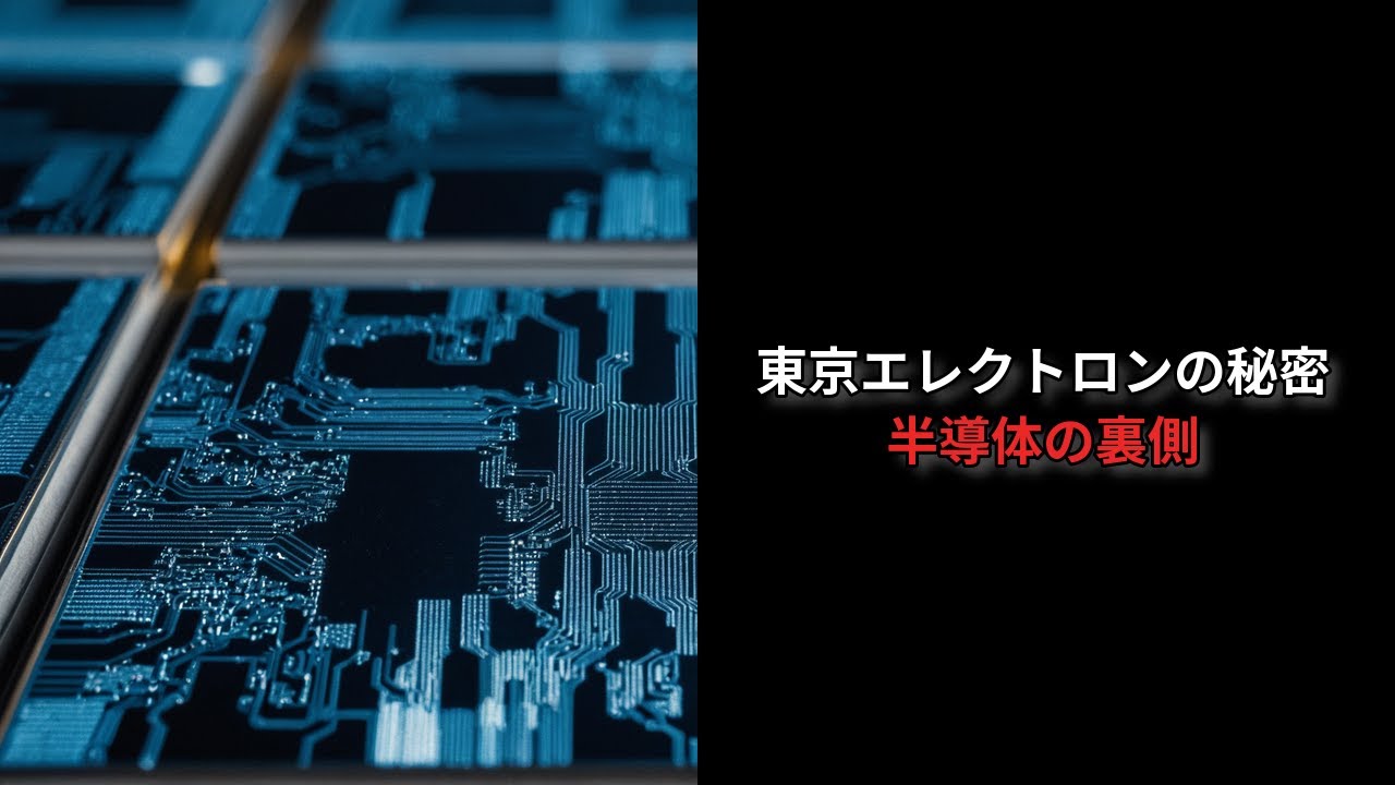 東京エレクトロンは半導体の裏側を支配する？意外な真実を暴く