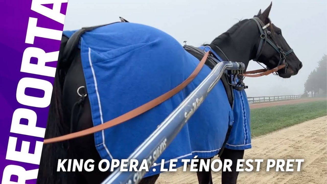 WILLIAM BIGEON PRÉPARE KING OPERA POUR LE PRIX TÉNOR DE BAUNE AMERIQUE RACES Q4