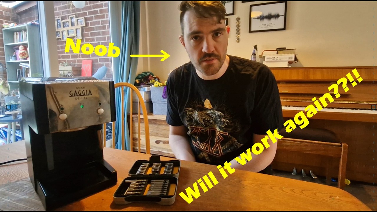 Noob Tries to Repair his Coffee Machine