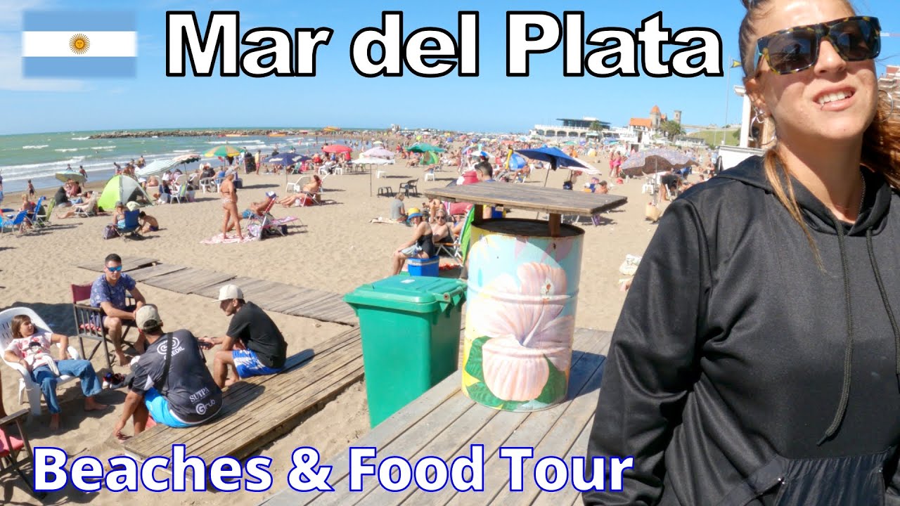 🇦🇷 Mar Del Plata Argentina Walk and Talk #2 Beaches and Food Tour!