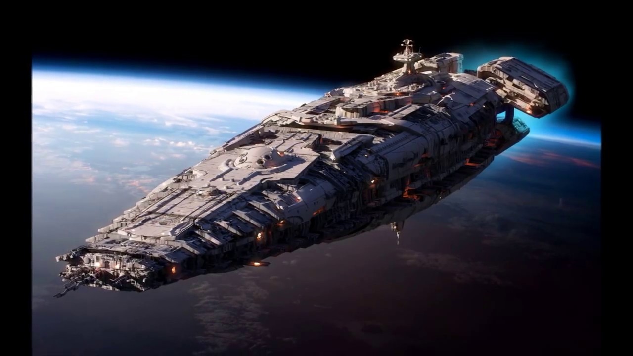 Modelling a hardsurface starship in Zbrush.