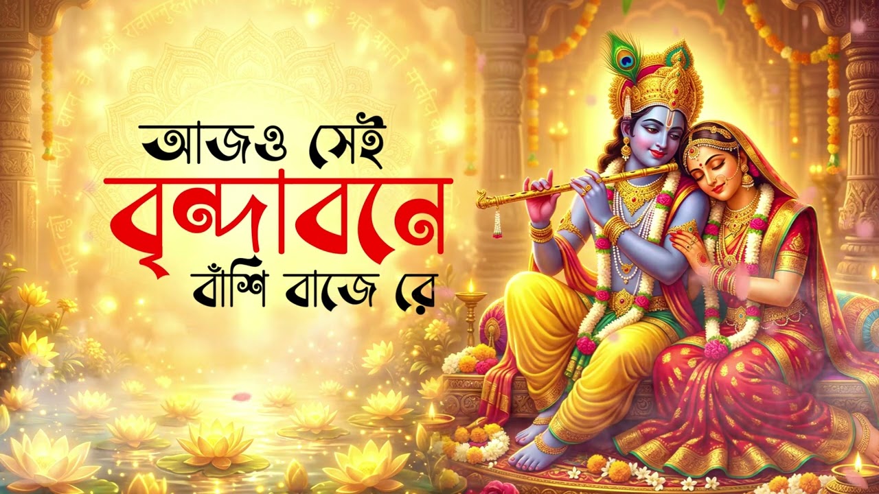 আজও সেই বৃন্দাবনে বাঁশি বাজে রে | Aajo Sei Vrindavane | Bengali Krishna Bhajan | Voice of Hindu Tv