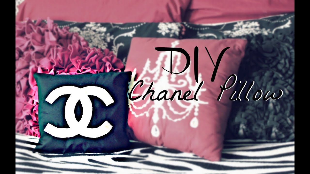 How To: DIY Chanel Inspired Pillow - Belinda Selene