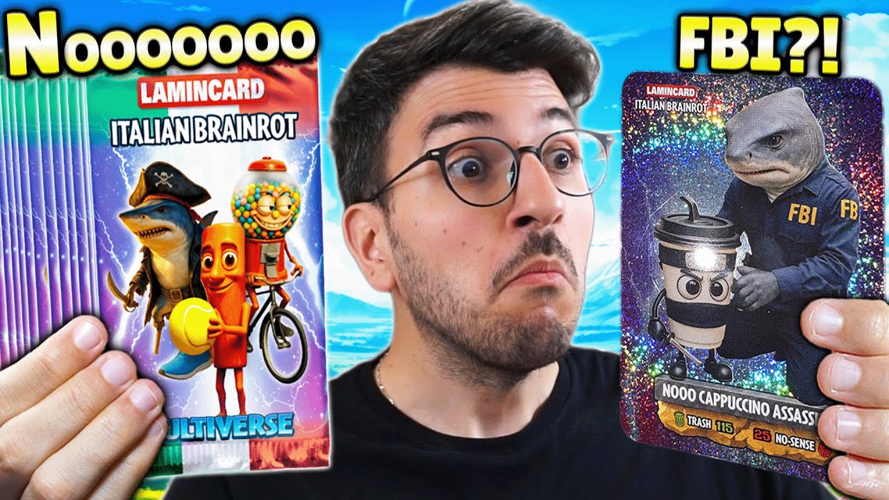 TROVO CARTE ASSURDE nel SET MULTIVERSE Lamincard ITALIAN BRAINROT