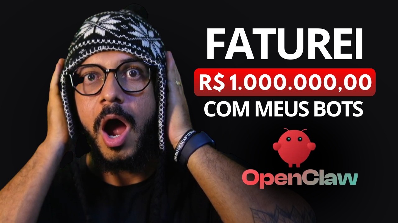 3 formas para ficar MILIONÁRIO com OPENCLAW