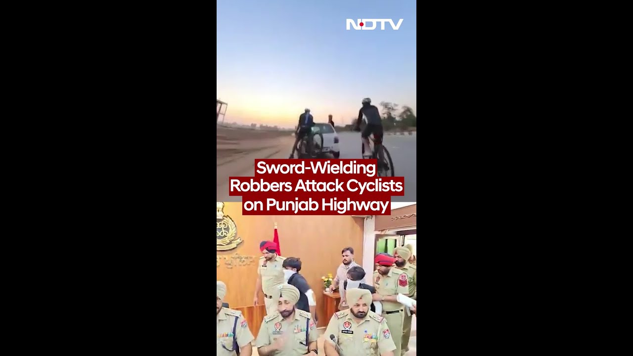 Punjab Police Arrest Sword-Wielding Robbers After Attack On Cyclists