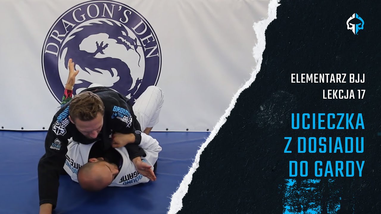 Elementarz BJJ #17 - Dosiad - Ucieczka z dosiadu do gardy