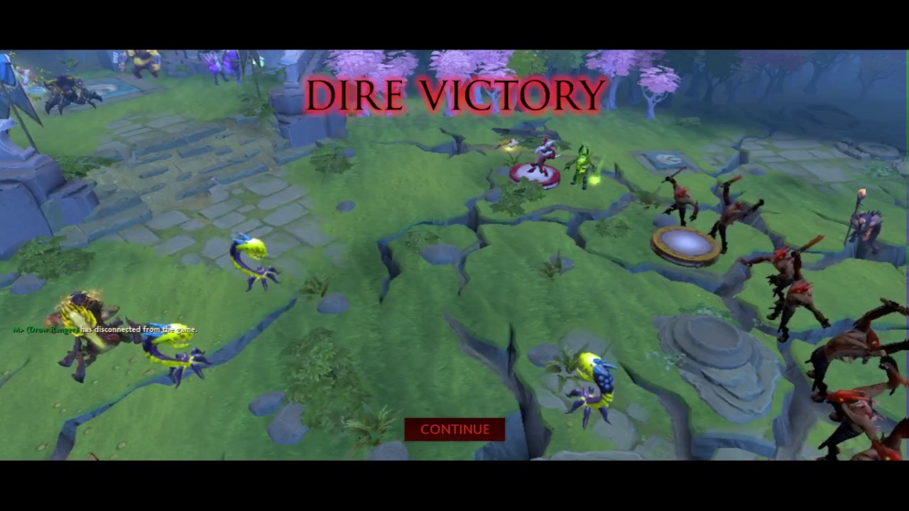 Dota 2 Dire victory