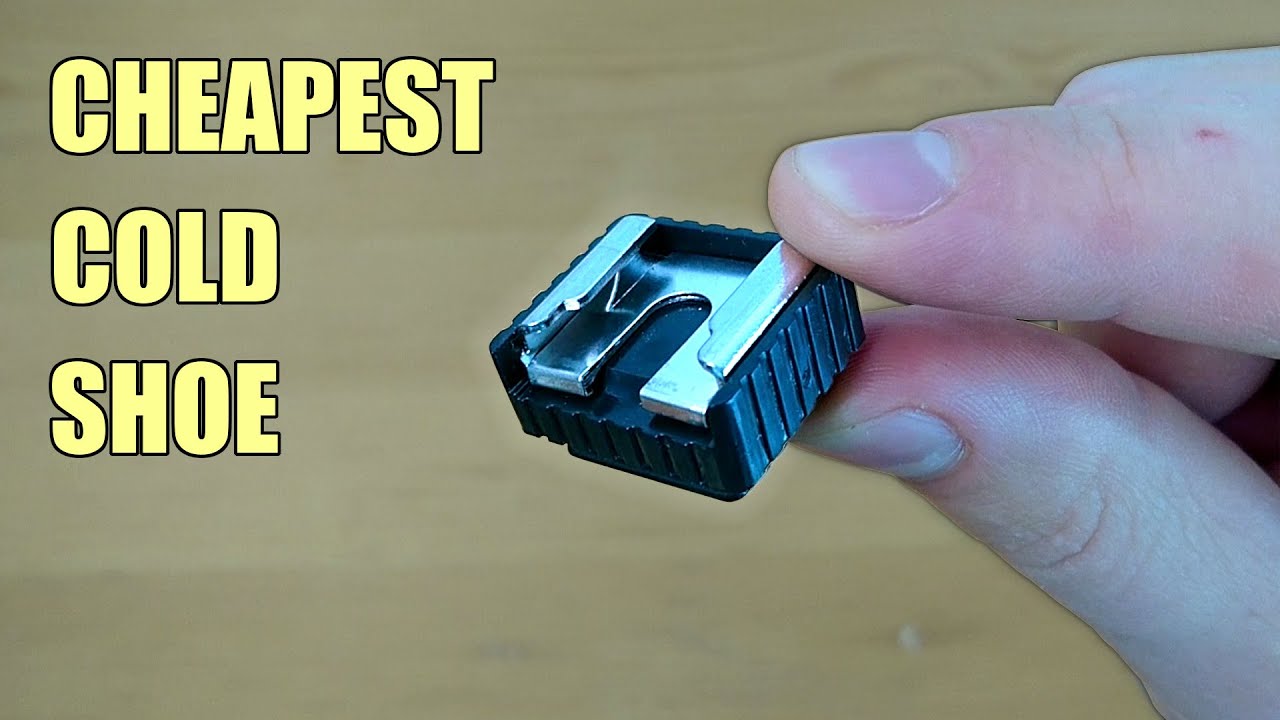 Cheapest COLD SHOE Mount Adapter Bracket for Camera Microphone and Flash