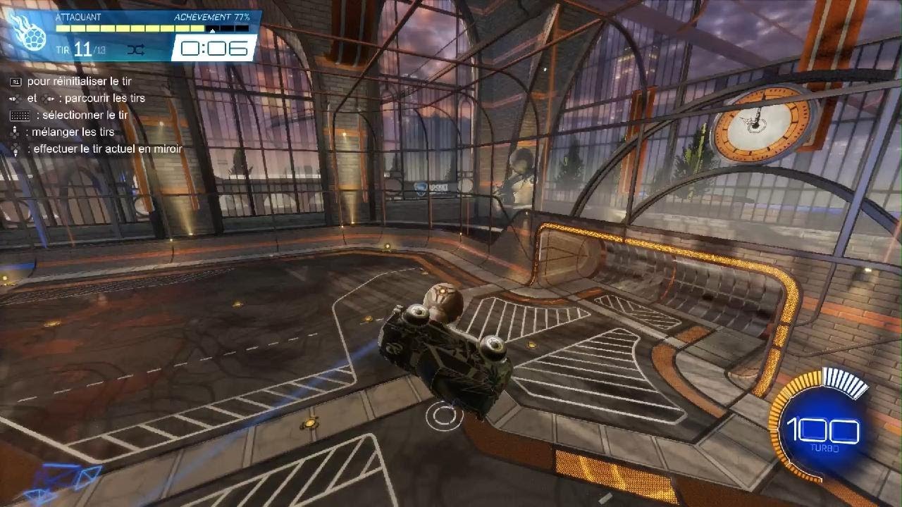 Rocket League teste des map freestyle