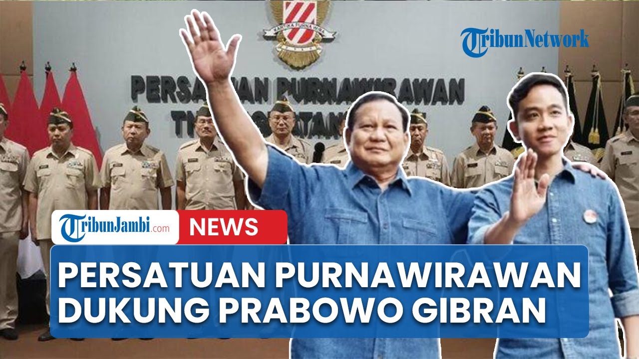 Persatuan Purnawirawan Kini Nyatakan Dukung Prabowo-Gibran