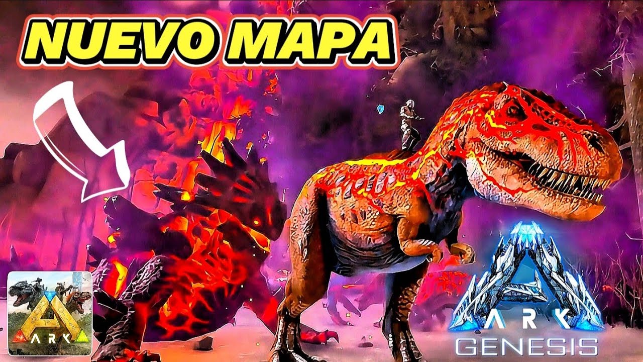 GENESIS 1 en ARK: ULTIMATE MOBILE EDITION | Explorando nuevo mapa