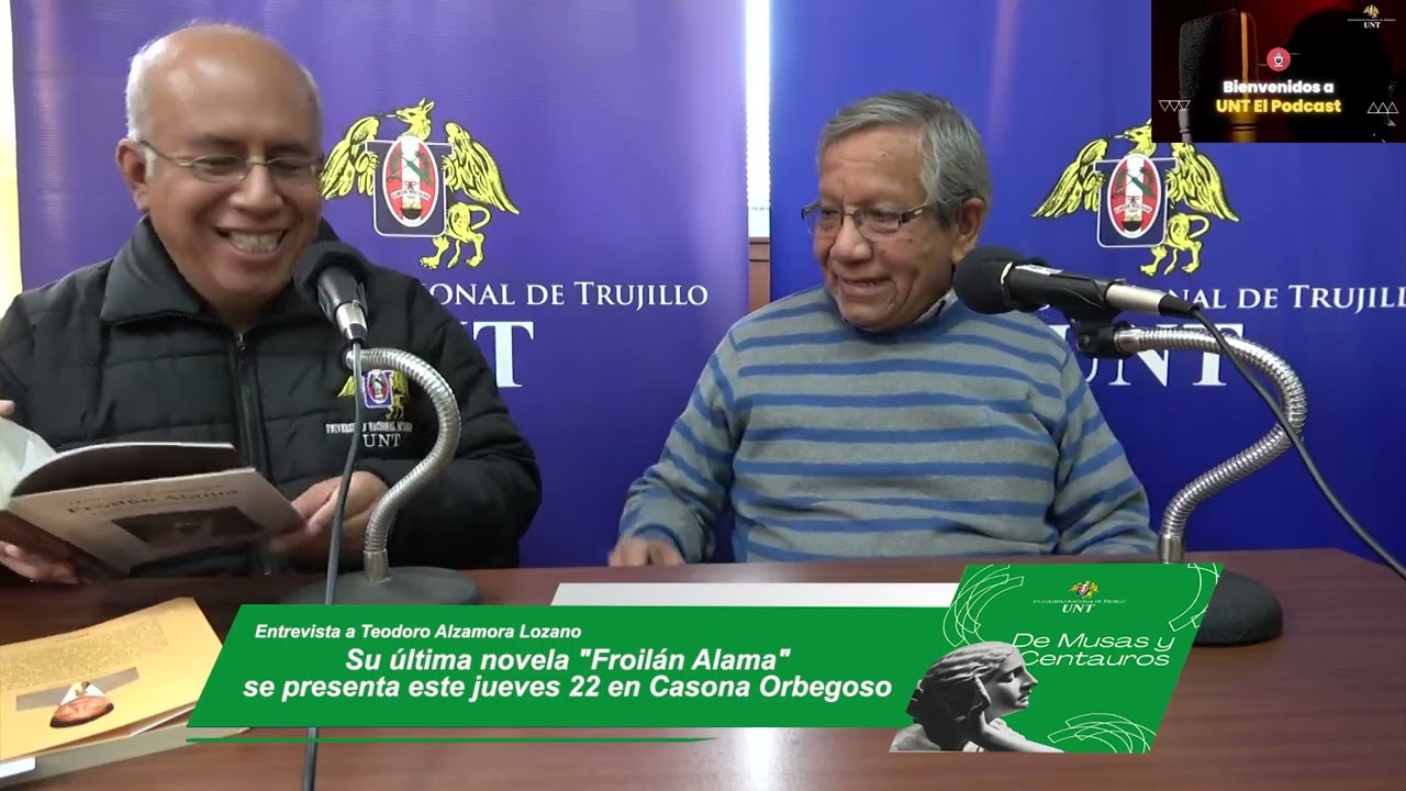 19.09.2022 El novelista Teodoro Alzamora nos presenta 