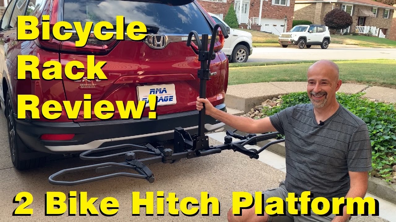 Platform Style Hitch Mount Bike Rack 2 Bikes | Leader Accessories | Product Review