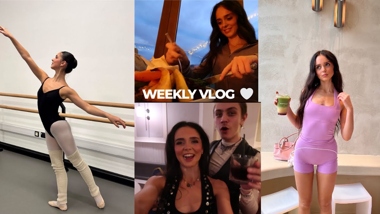 a week in the life…drama school, matcha dates and nights out!!!