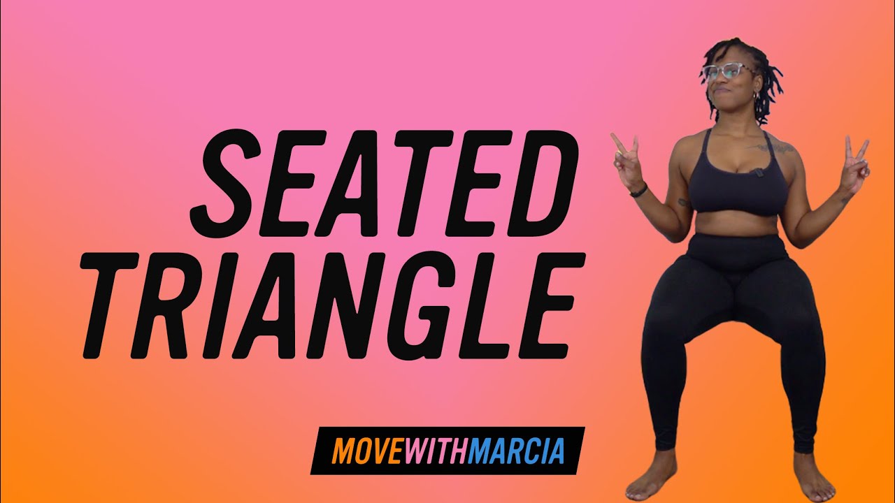 Chair Yoga | Triangle Pose for Strength