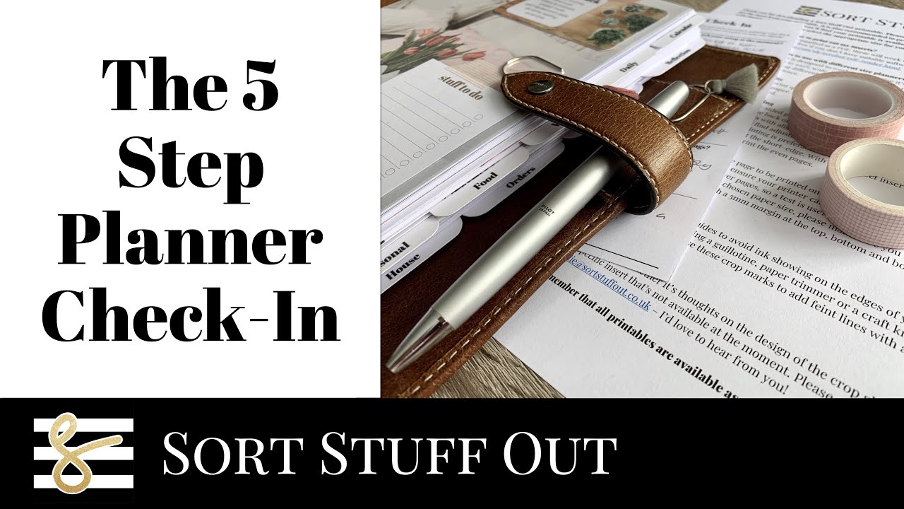 5 Step Planner Check In: How well is your planner working for you? UKPA PFUK Minimal Planning
