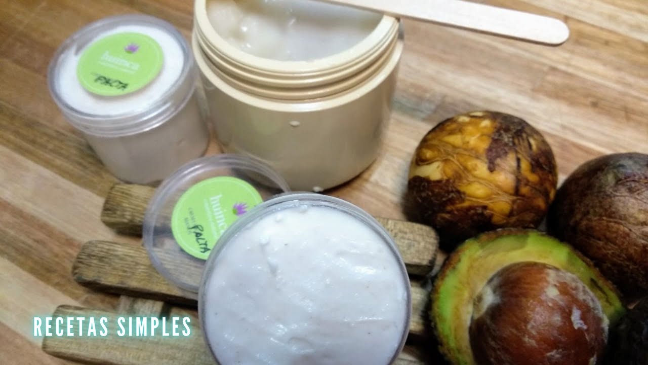 CREMA BATIDA DE MANTECAS DE PALTA Y KARITE ! // crema excelente para la noche // Recetas Simples