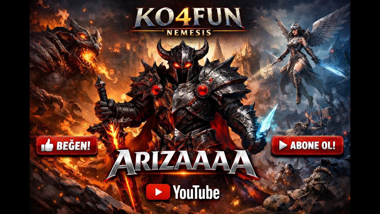 #KO4FUN #İMMORTAL🔥⚔️NEMESİS / PK / CR 🔥⚔️ #knightonline #pvpserver