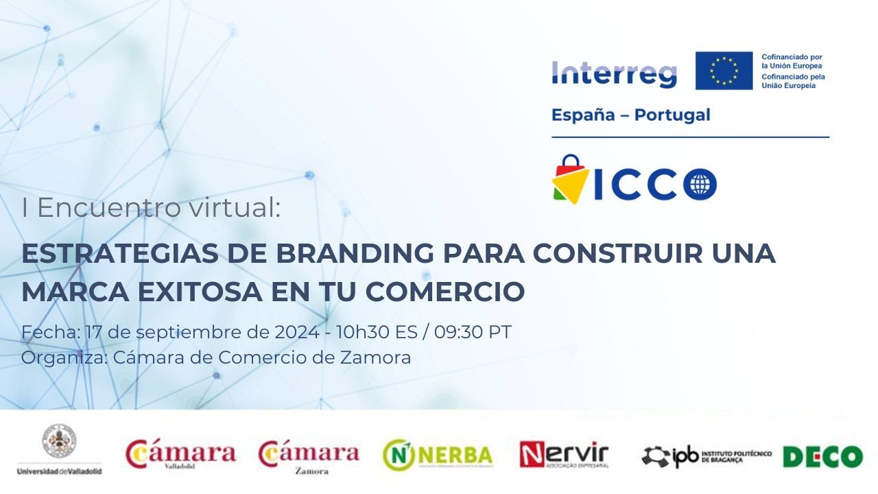I Encuentro virtual: Estrategias de Branding para construir una marca exitosa en tu comercio