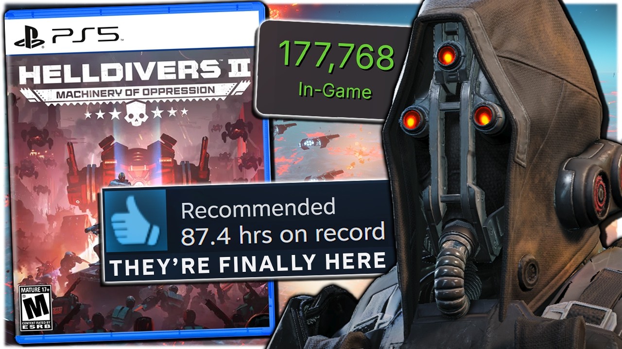 The Helldivers 2 CYBORG update is UNBELIEVABLY Great