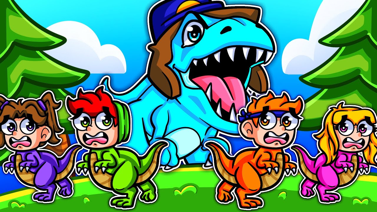 Gastei 10.000 ROBUX pra Virar O MAIOR DINOSSAURO e COMER meu AMIGO no Roblox!!