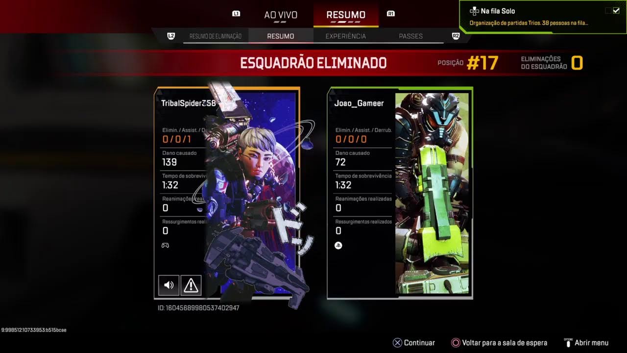 Live de apexlegends TRIO casual - PS4