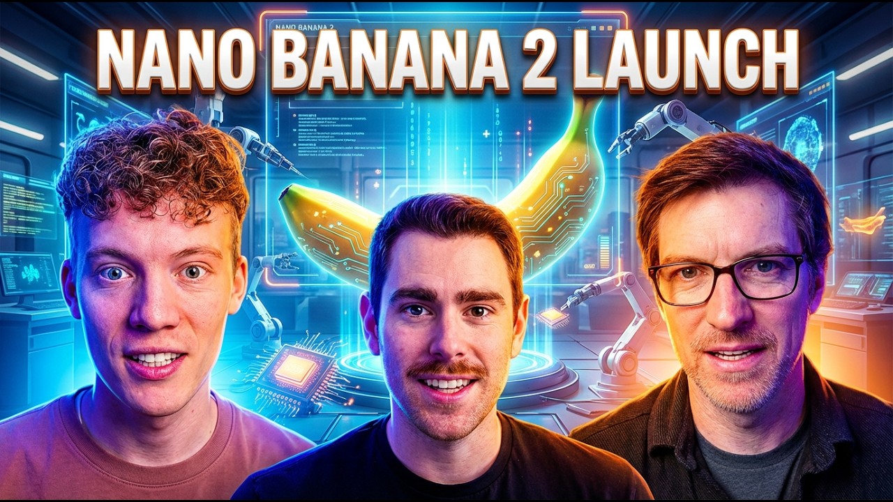 Google Launches Nano Banana 2 with Logan Kilpatrick