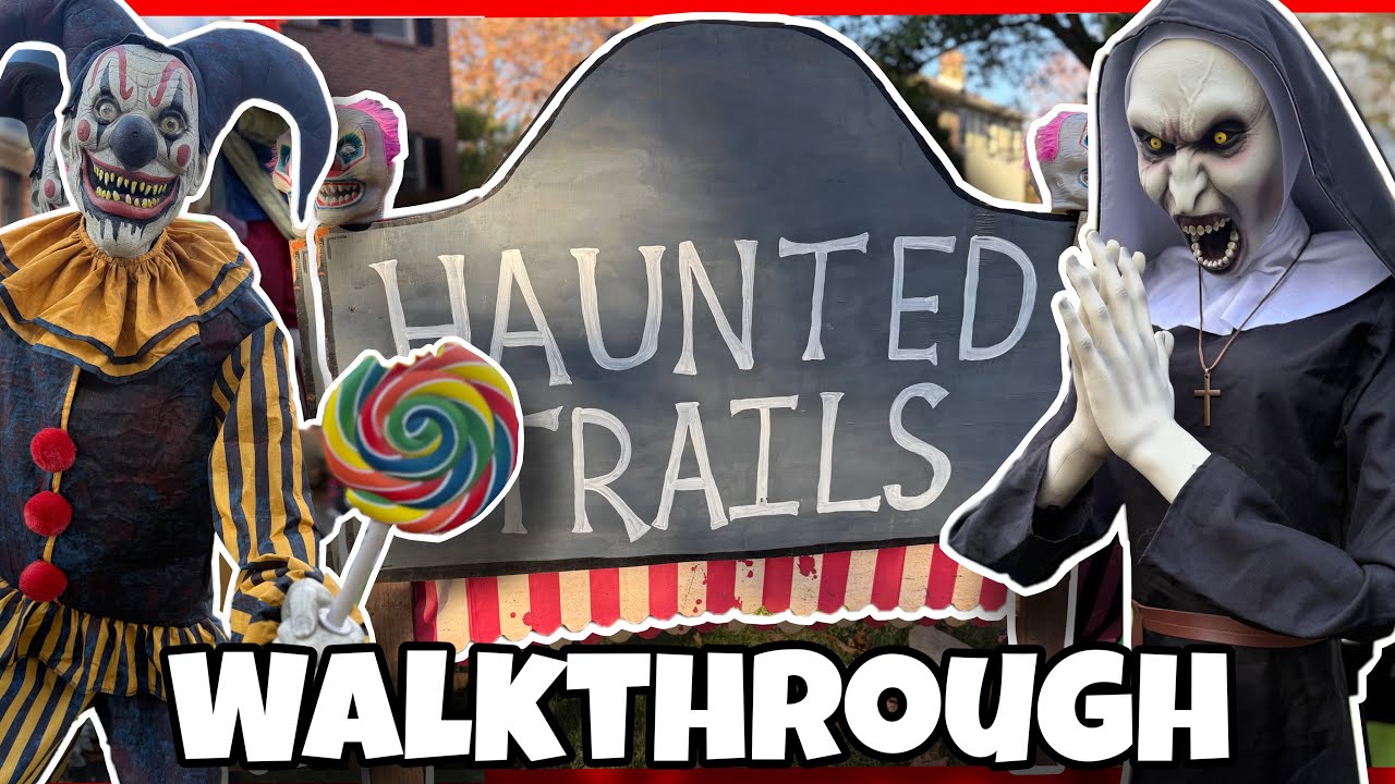 Дневное прохождение Haunted Trails (Home Haunt) 2025 года 🎃