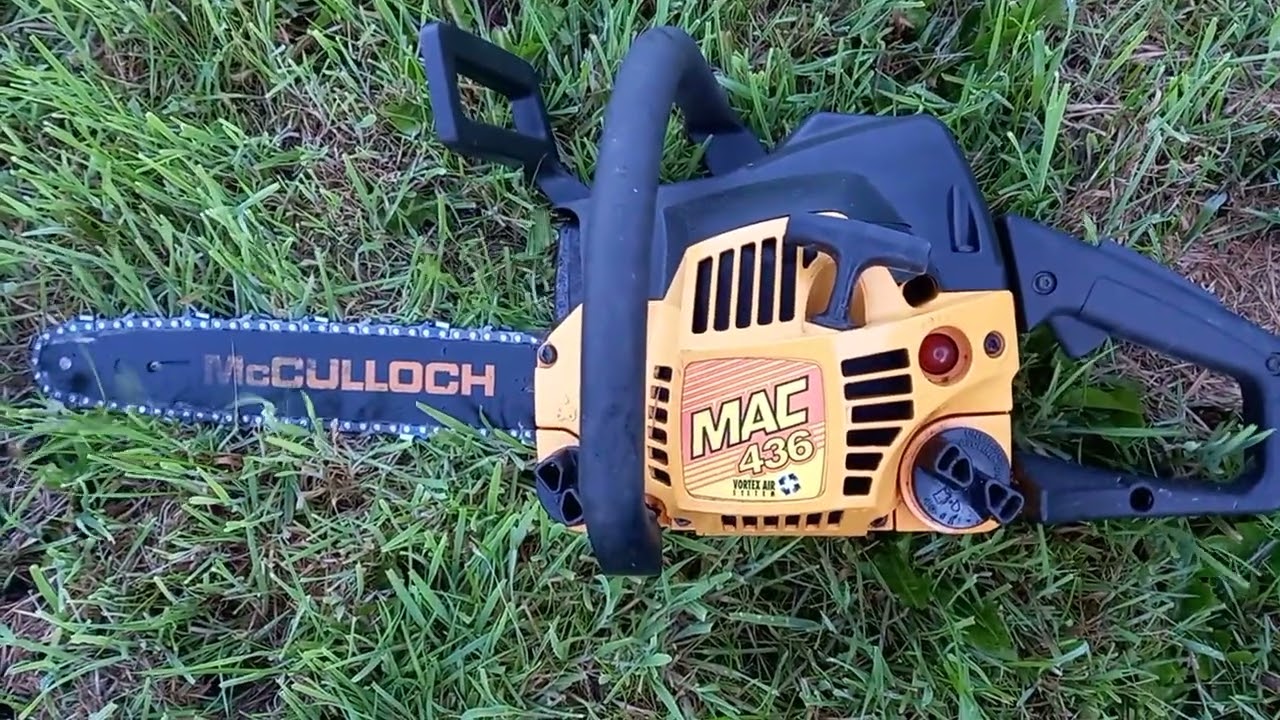 mac 436 chainsaw