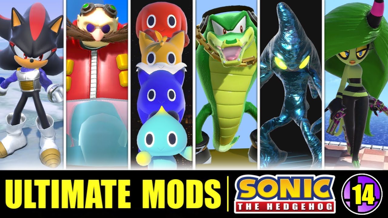 Sonic the Hedgehog Mods in SMASH ULTIMATE! (Part 14)