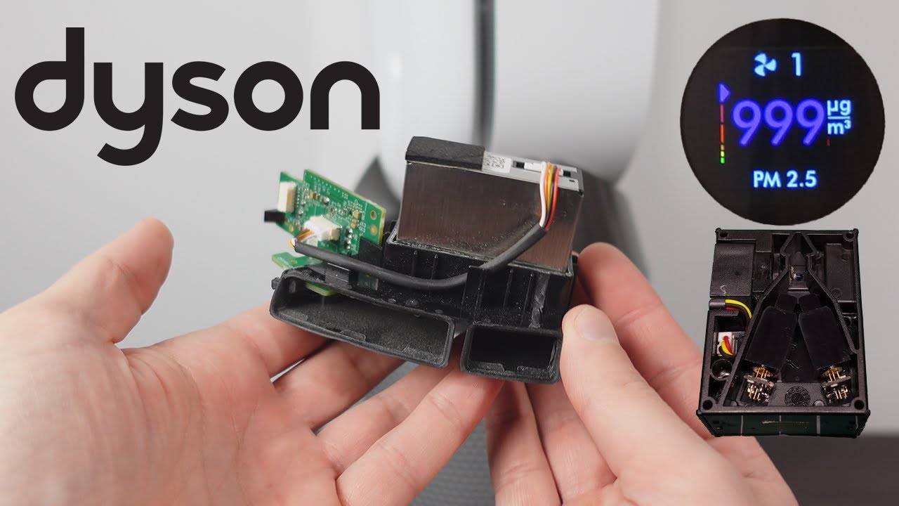 Dyson purifier dust sensor - teardown and cleaning