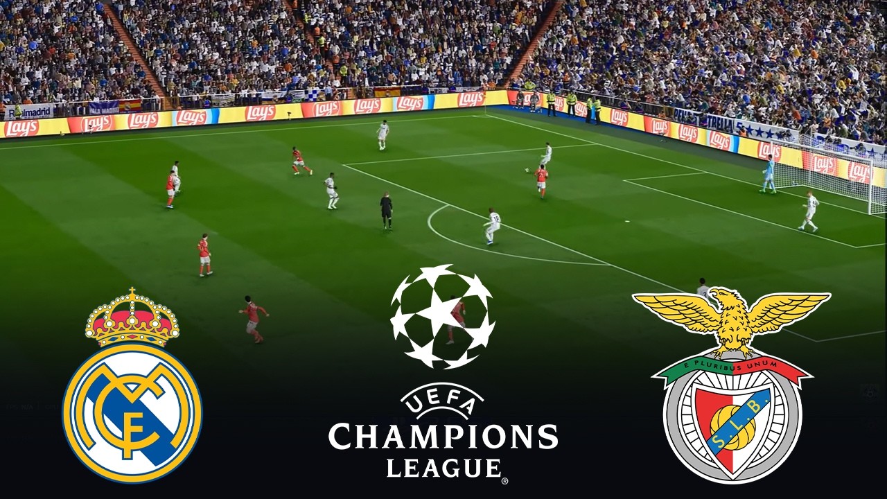Real Madrid vs Benfica | UEFA Champions League | Full Match Highlight 26-February-2026