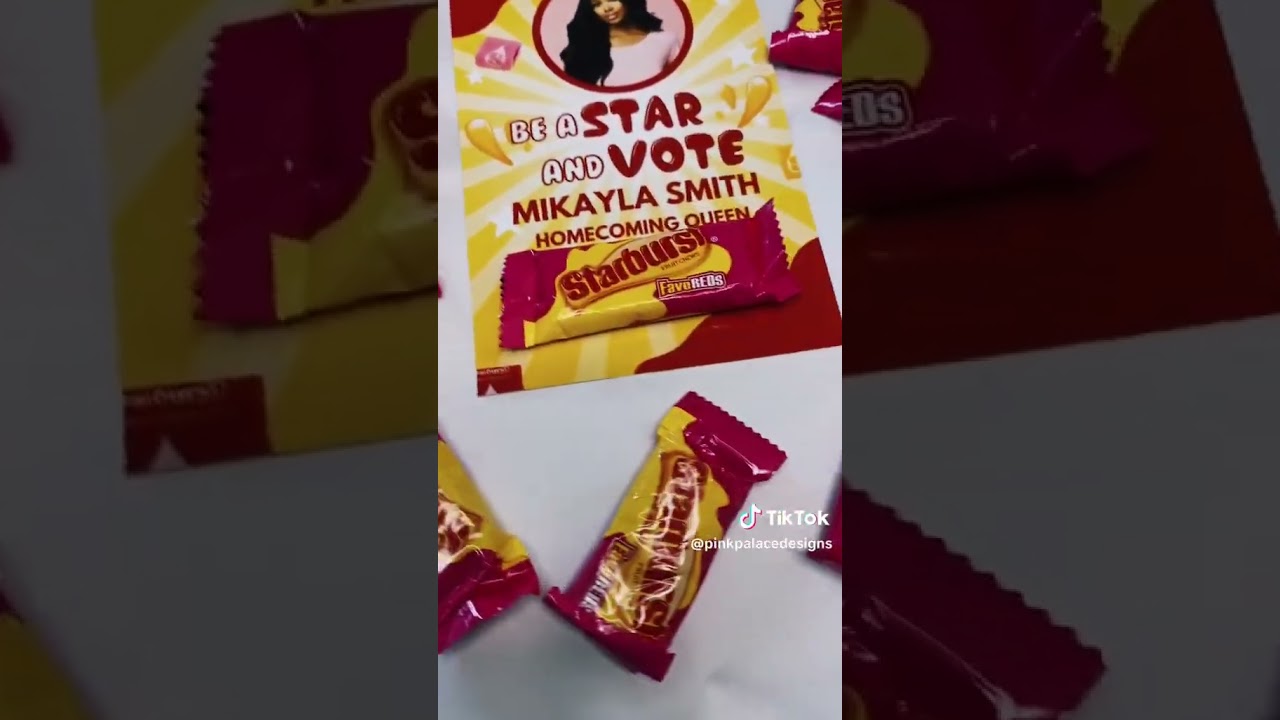Homecoming Campaign Candy Cards