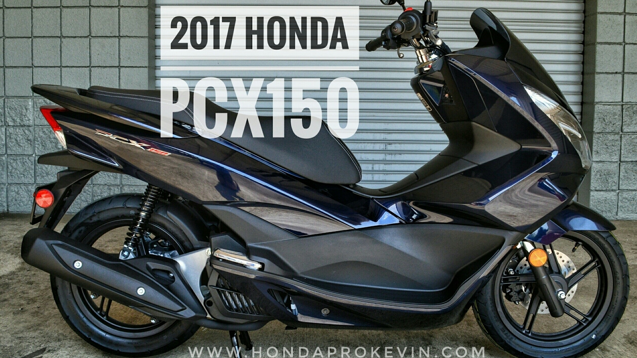 2017 Honda PCX150 Scooter Walk-Around Video | Pearl Blue PCX 150