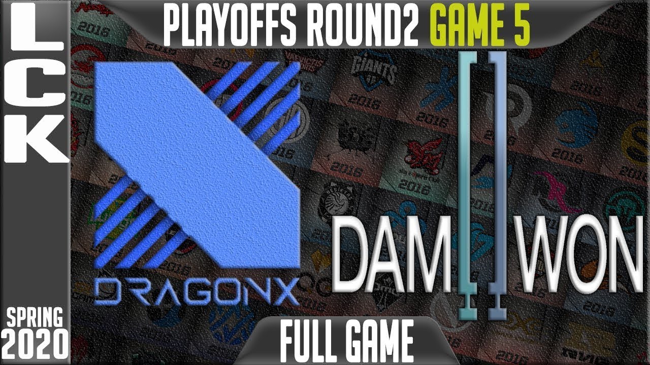 LCK Spring 2020 Playoffs Round 2  |  DRX vs DWG G5 | DragonX vs Damwon Gaming Game 5 Full  |