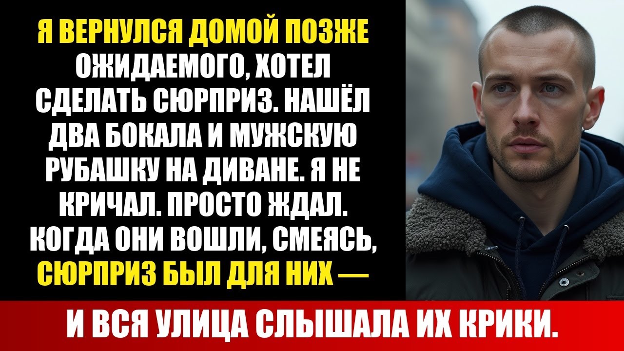 ВЕРНУЛСЯ РАНЬШЕ И ЗАСТАЛ ИХ В СВОЁЙ КВАРТИРЕ — УДИВЛЕНИЕ БЫЛО ИХ