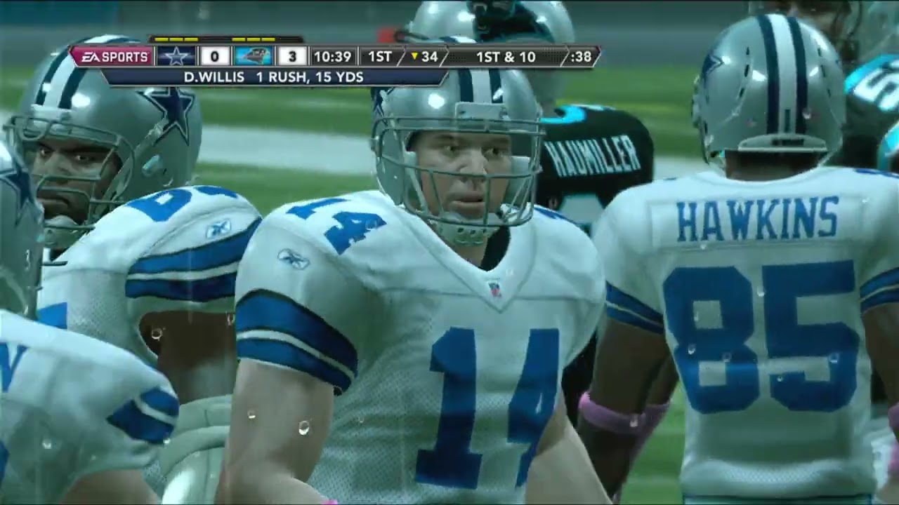 Panthers Get Declawed! - Cowboys (3-0) vs. Panthers (2-1) - Madden 12 Season 14