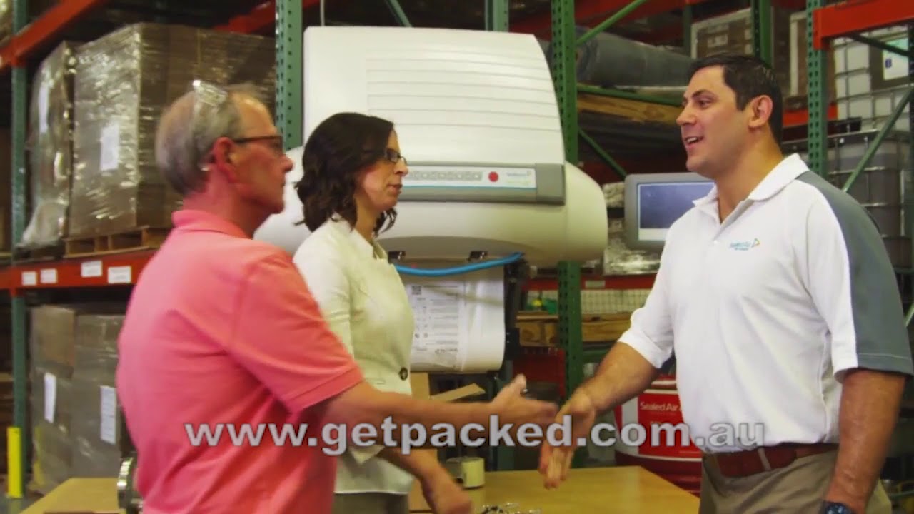 Instapak SpeedyPacker - Protective packaging with Instapak foam in place packaging