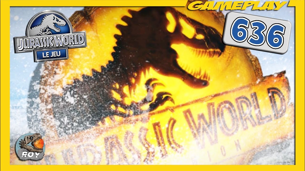 Combat contre un T-REX SURPUISSANT ► JURASSIC WORLD: Le Jeu 636 - royleviking