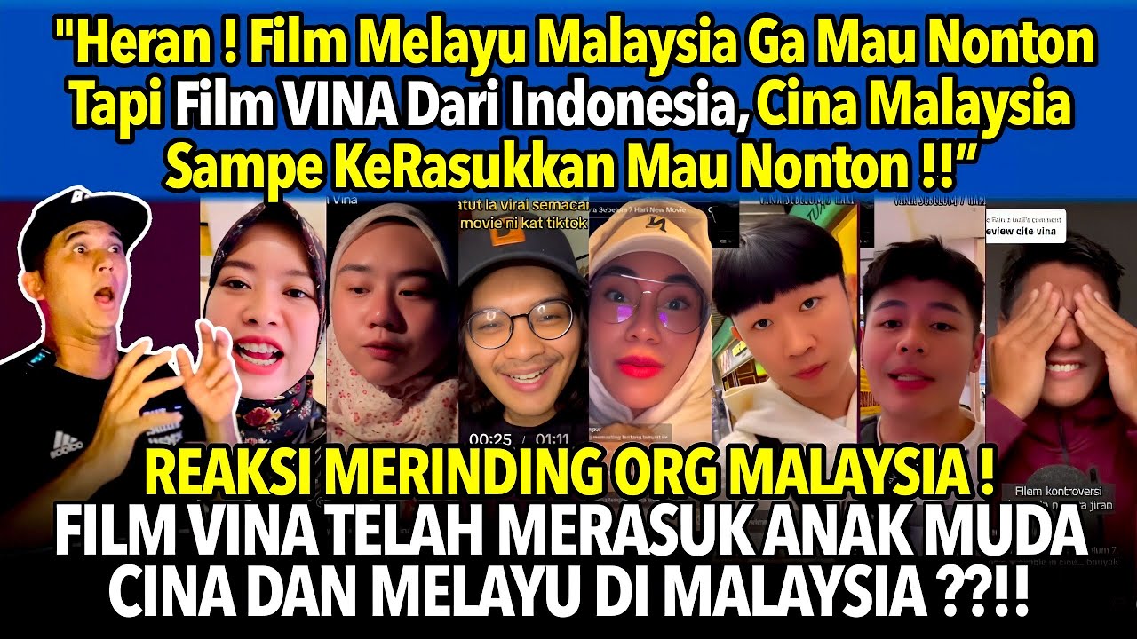 Inilah Reaksi Merinding Orang Malaysia Usai Nonton Film Vina dari Indonesia! Saya bagi 10/10 !