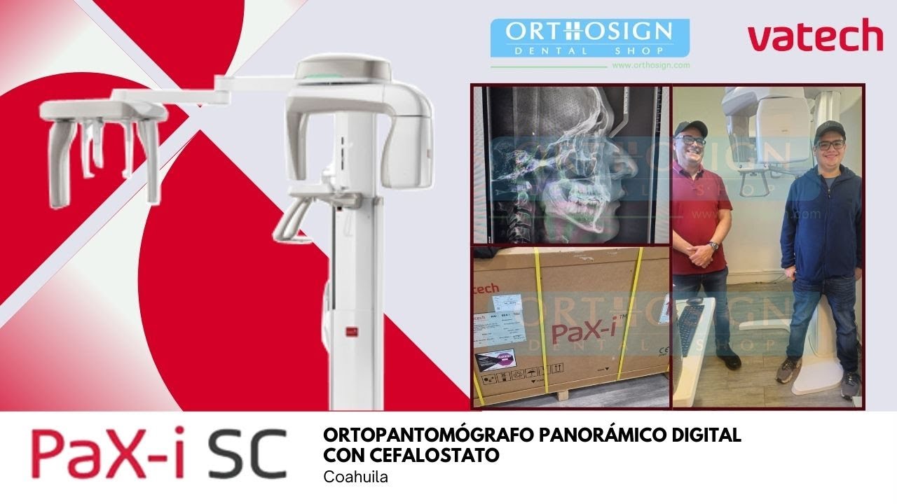 🦷 Instalación de Ortopantomógrafo Panorámico Digital Pax-i SC VATECH