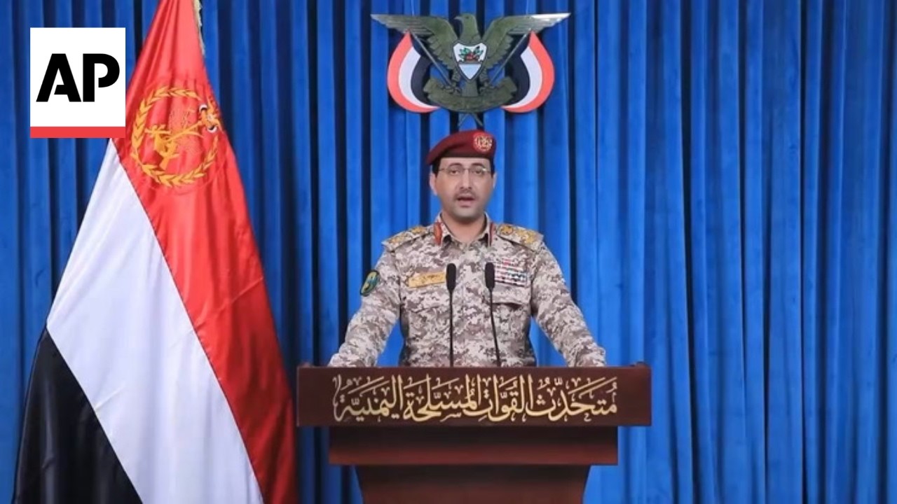 Iran-backed Houthi rebels claim responsibility for missile attack on Israel