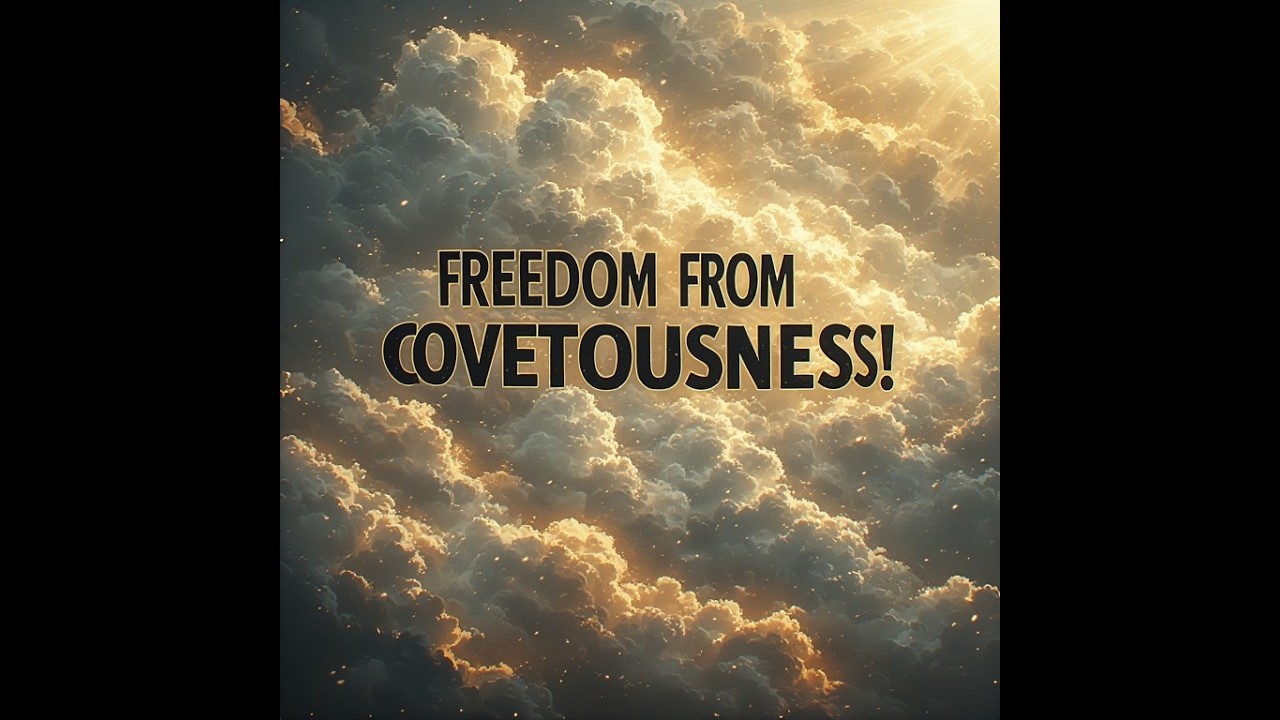 Devotional:  FREEDOM FROM COVETOUSNESS!!