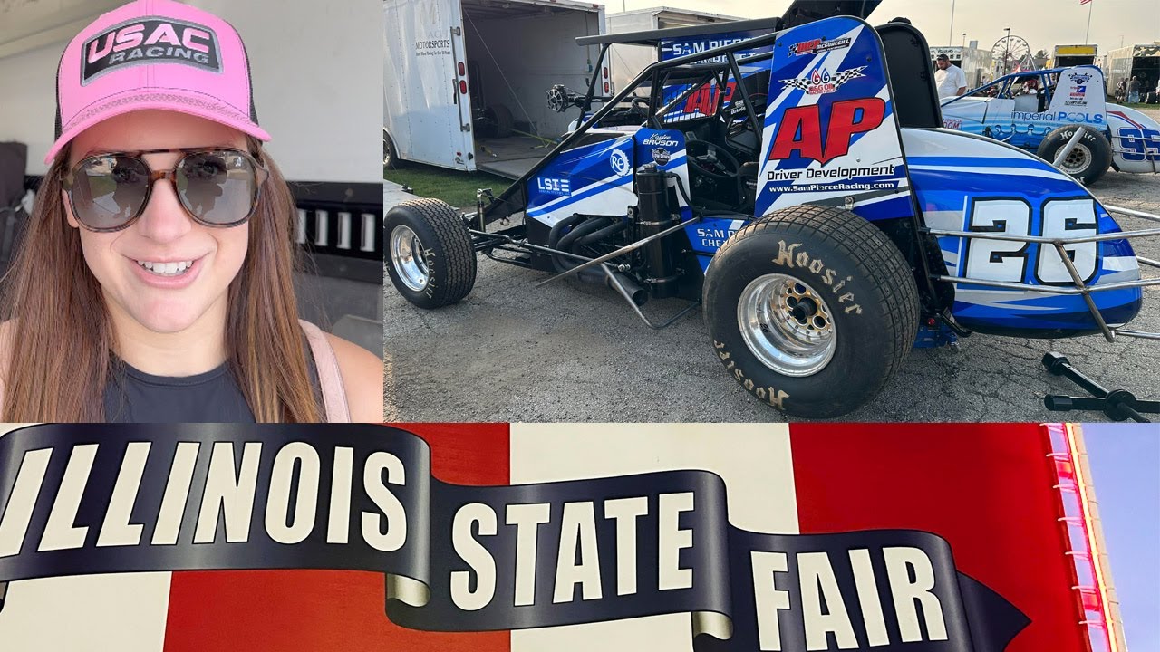 KAYLEE BRYSON Mixes it up with the BOYS on SPRINGFIELD MILE DIRT