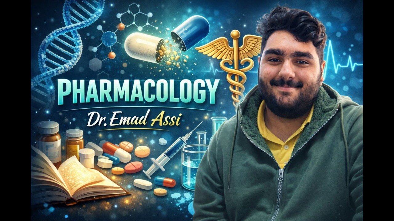 Pharmacology 1 - CH 1 Part 1 - Dr.Emad Assi