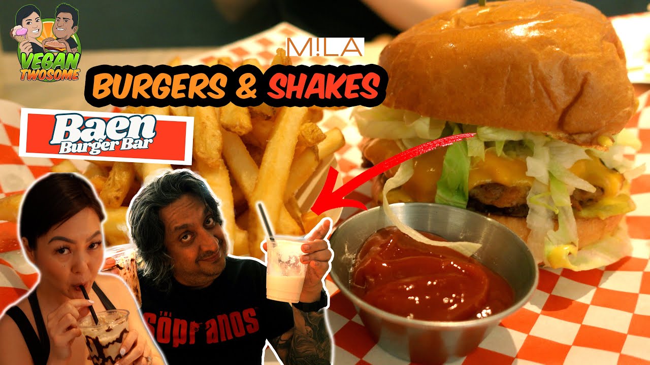 Vegan Pop Up Baen Burger Bar in Vancouver, BC  🍔 🍟🥤| VEGAN | VEGANTWOSOME