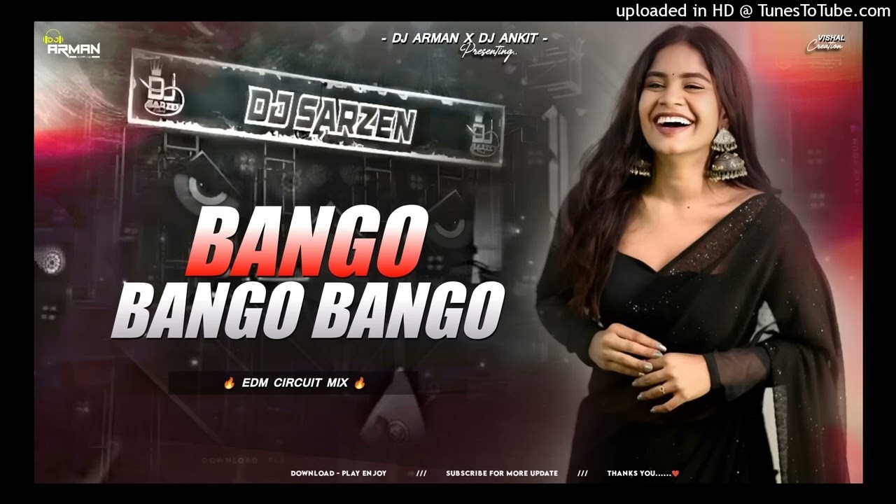 DJ SARZEN SONG | BANGO BANGO BANGO | DJ REMIX EDM TRANCE MIX DJ ARMAN GIRIDIH⚡#dj #djsarzensetupsong