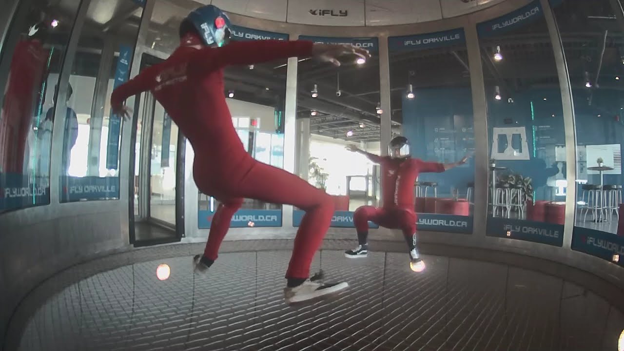 More success with sit-flying in the wind tunnel